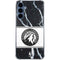 NBA Minnesota Timberwolves Marble Galaxy A35 5G Clear Case